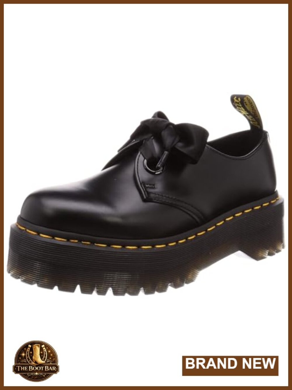 Dr Martens Holly Quad Leather Platform Oxford Shoes